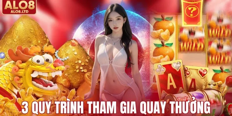 3 quy trình tham gia quay thưởng