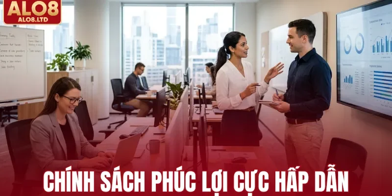 Chính sách phúc lợi cực hấp dẫn từ tuyển dụng ALO8