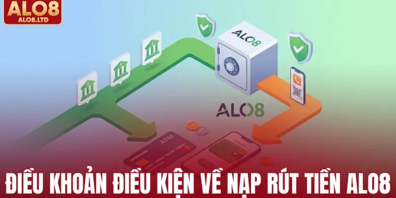 Điều khoản điều kiện về nạp rút tiền ALO8
