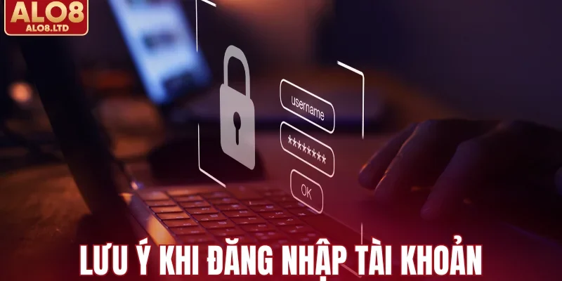 Lưu ý khi đăng nhập tài khoản